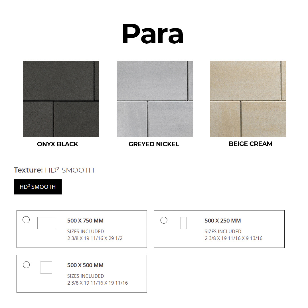 Zamora Design - Patio-Para Info